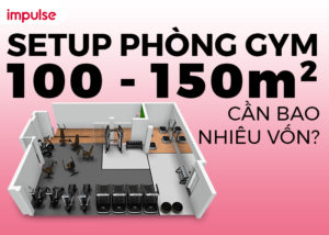 setup phòng gym 100m2