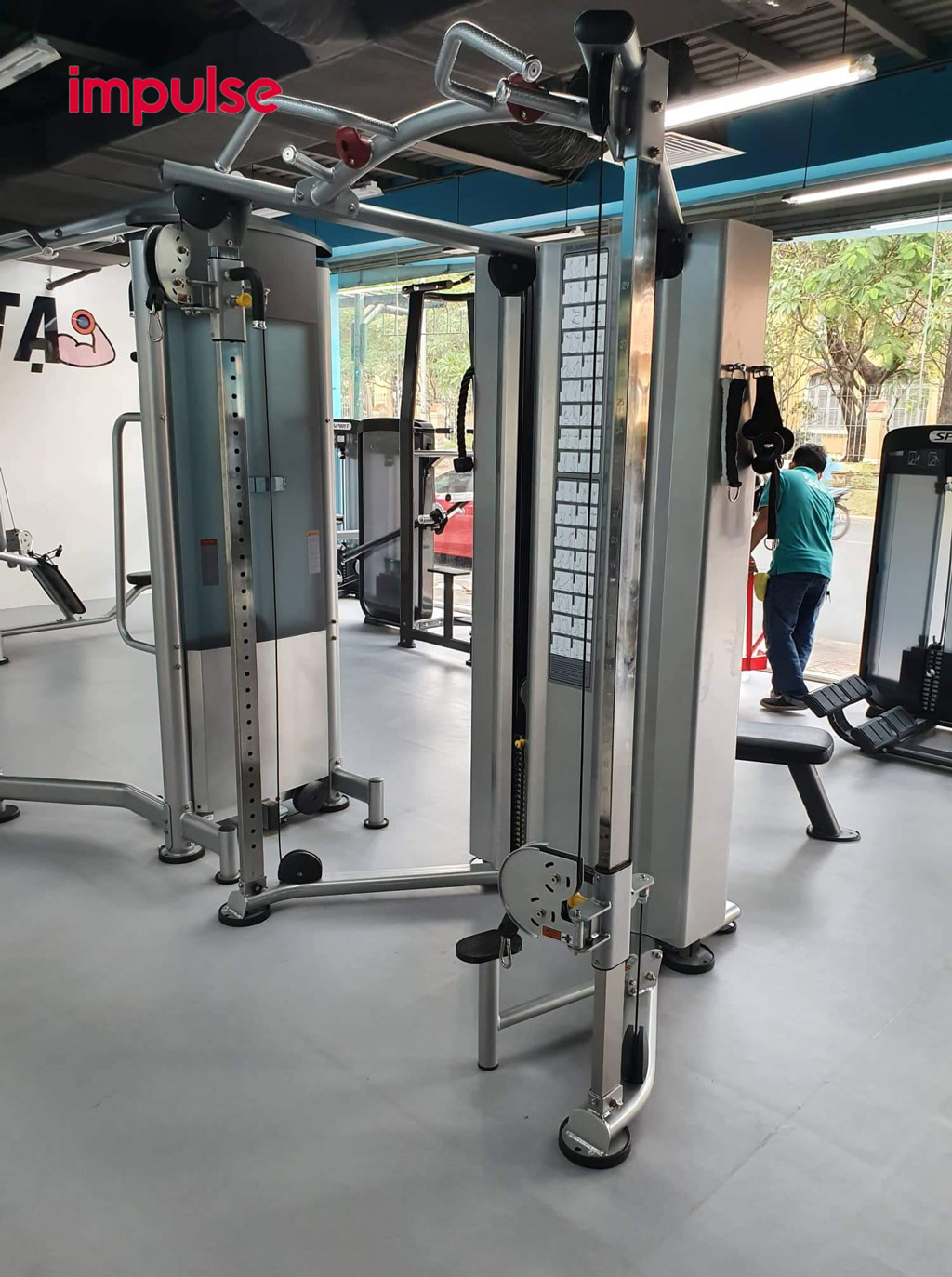 Thiết bị dàn máy tập gym đa năng