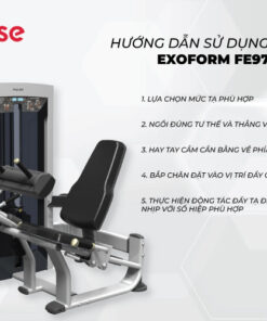 Máy Ngồi Móc Đùi Impulse Exoform FE9706