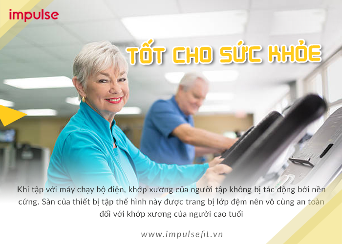 máy chạy bộ điện tốt cho sức khỏe