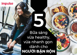 thực đơn bữa sáng healthy