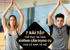 bài tập thể hình không cần dụng cụ