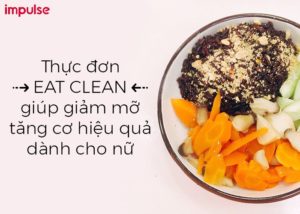 thực đơn eat clean