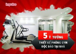 ý tưởng thiết kế phòng gym