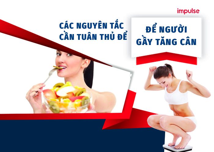 cách tăng cân cho người gầy tại nhà