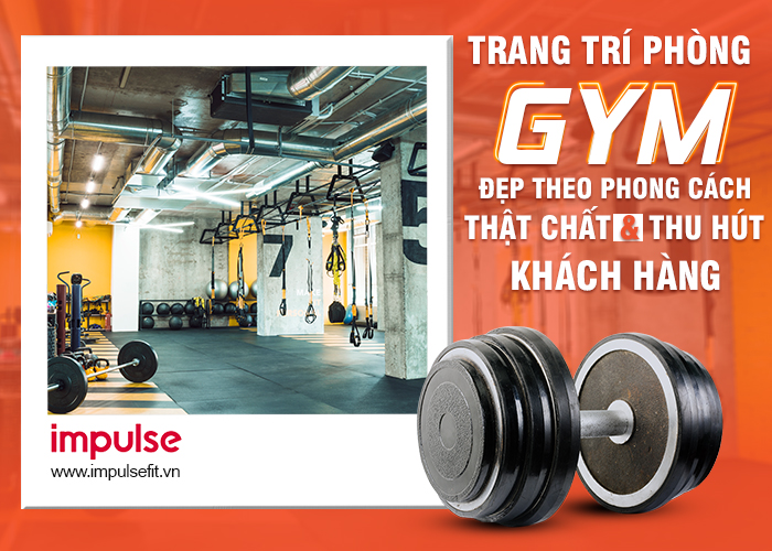 trang trí phòng gym đẹp