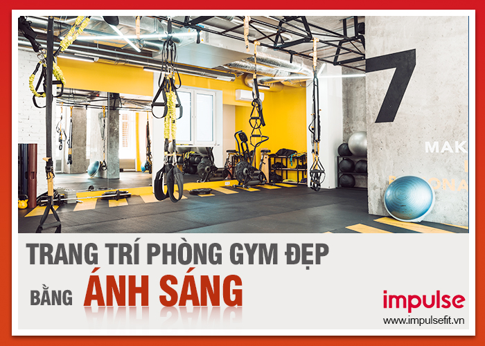 trang trí phòng gym đẹp