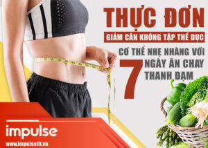 Thực đơn giảm cân không tập thể dục