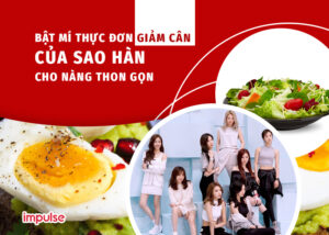 thực đơn giảm cân của sao hàn