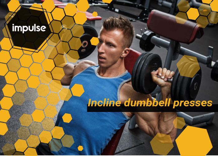 incline dumbbell preses