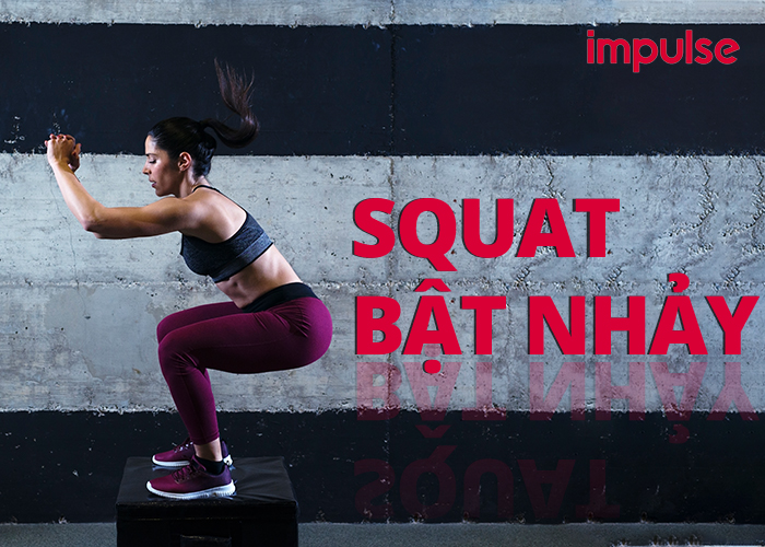 squat bật nhảy