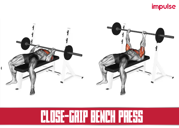 close grip bench press