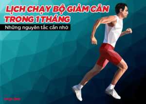 lịch chạy bộ giảm cân trong 1 tháng