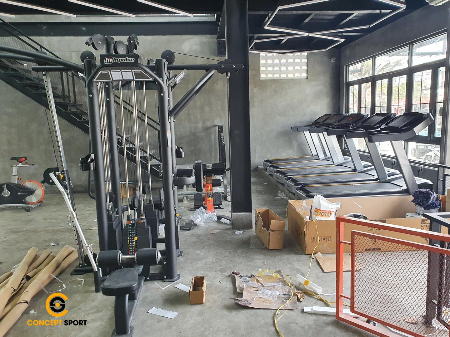 setup phòng gym OUR LATEST PROJECT - KIẾN GYM 4