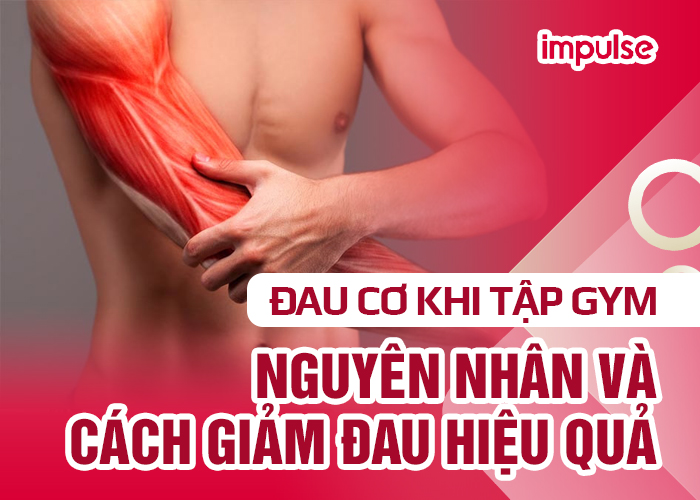 đau cơ khi tập gym