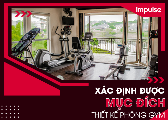 những tiêu chuẩn thiết kế phòng gym tại nhà