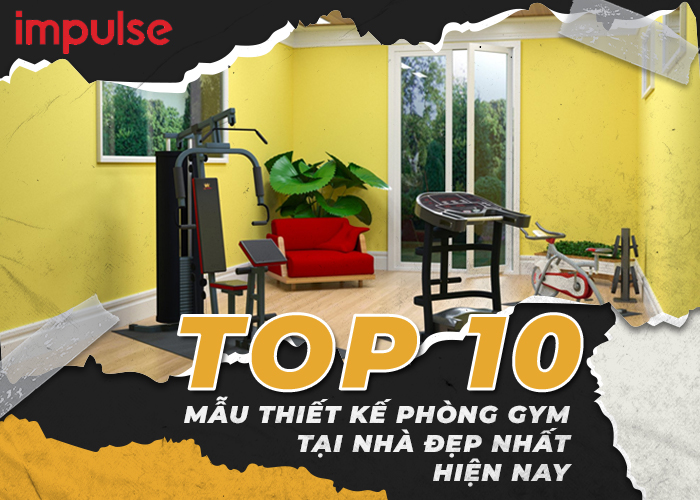 thiết kế phòng gym tại nhà