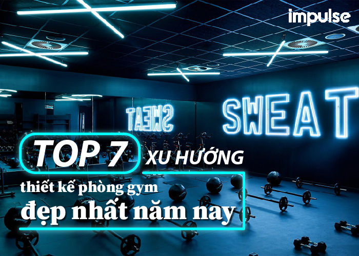 thiết kế phòng tập gym