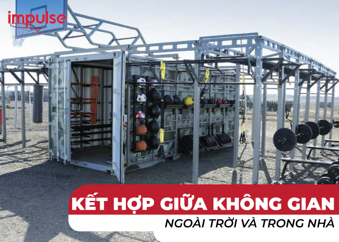 Phòng gym ngoài trời