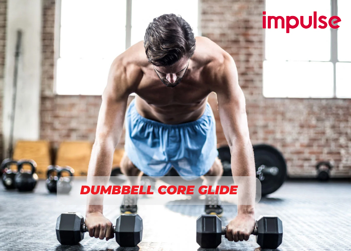 Dumbbell Core Glide