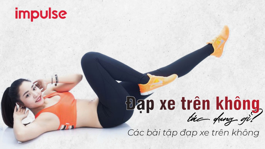 bài tập đạp xe trên không