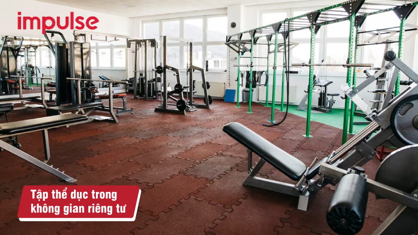 Mua dụng cụ tập gym tại nhà là giải pháp giúp bạn chủ động trong tập luyện