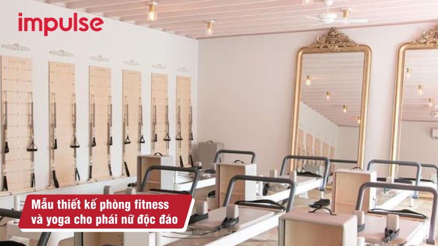 mẫu thiết kế phòng fitness và yoga